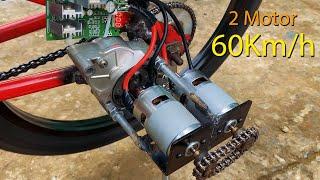 Make Electric Bike Using 775 Motor 2 60Km/h