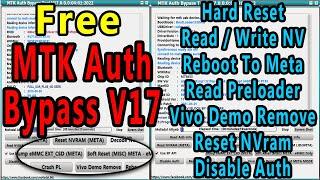 MTK Auth Bypass Tool V17 New Update More Features Added, Fixed Bugs