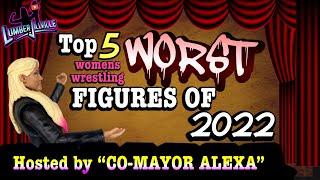 Top 5 WORST Women's Wrestling Figures of 2022!