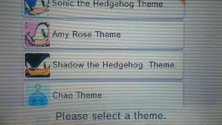 3DS Sonic Themes Bundle