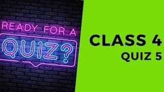 QUIZ 5 | CLASS 4 | GUI operating system | Desktop management