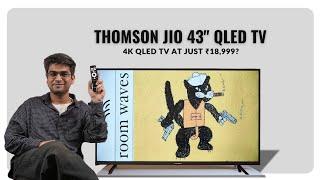 Thomson Jio 43-inch QLED TV Review: 400+ FREE LIVE TV CHANNELS?