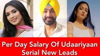 Shocking Per Day Salary Of Udaariyaan  Serial Lead Actor and Actress
