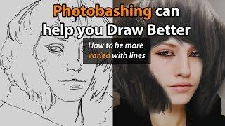 How Photobashing can help you Draw better | EP 010