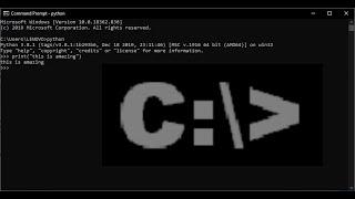 How to run python file in Command Prompt (cmd) ?