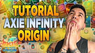 TUTORIAL DO AXIE INFINITY ORIGIN!