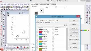 Index Symbol Color and Shape by Different Columns in a Scatter Plot