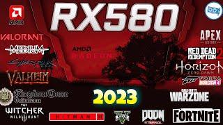 AMD RX 580 8GB in 30 Games  | 2023