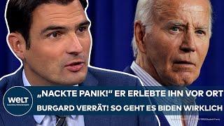 USA: "Es brodelt! Es herrscht die nackte Panik!" - Burgard verrät! So fit ist Joe Biden wirklich!