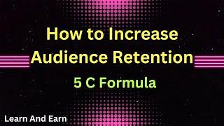 HOW TO INCREASE AUDIENCE RETENTION ON YOUTUBE | YOUTUBE PAR AUDIENCE RETENTION KAISE BADHAYE