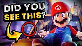 15 HIDDEN DETAILS in SUPER MARIO BROS MOVIE of VIDEO GAMES  Easter Eggs and References [2023]