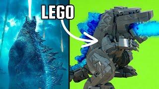 Godzilla vs Kong in LEGO