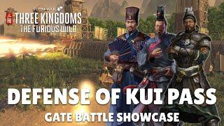 Defense of Kui Pass | Gate Battle Showcase Total War: Three Kingdoms The Furious Wild DLC Preview