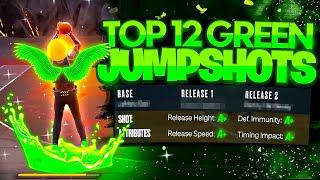 NEW UNSTOPPABLE TOP 12 BIGGEST GREEN WINDOW JUMPSHOTS NBA 2K24 BOTH GEN! BEST JUMPSHOT NBA2K24
