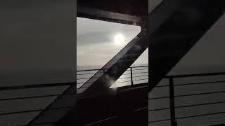 Oresund Bridge - Train ride