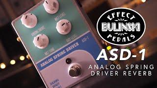 Bulinski Effect Pedals ASD-1 Analog Spring Driver Reverb