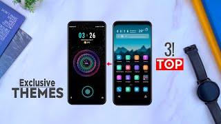 Top 3 Exclusive MIUI 11 Premium Themes | New Themes | Most Awaited Special UI feature THEMES MIUI 