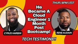 He Became A Cloud Engineer 1 Month After The Bootcamp!