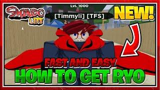 Roblox Shindo Life How To Get Ryo Fast And Easy