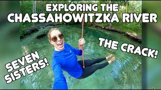 Exploring the Chassahowitzka River | Seven Sisters Spring & THE CRACK!