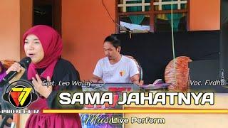 Sama Jahatnya - Mega Mustika (Cover Project 17 By Firdha) || Live Perform