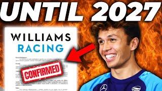 LAST MINUTE| Albon GOT TIRED Of Waiting For RB And Renews With Williams | End of Hybrid Engines