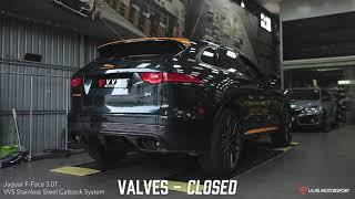 VVS JAGUAR F-PACE 3.0T EXHAUST 中尾