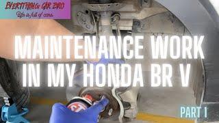 Performing maintenance work in my 2016 Honda BR-V