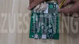 AntminerS9 control board down frequency repair firmware video tutorial