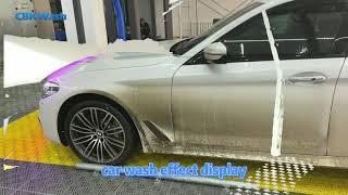 CBK car washing process and car wash effect display