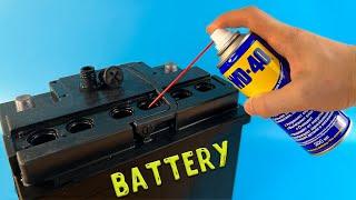 Old Battery as New in 1 minute! Amazing Repair Way that Surprised an Experienced Motorist!