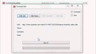 Youtube Bot (Views,Comments,Likes)