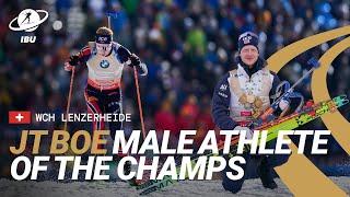 Lenzerheide 2025: Johannes Thingnes Boe, Male Athlete of the Championships