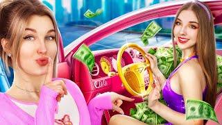 Poor VS Giga Rich Friend || New Girl in College is a Millionaire