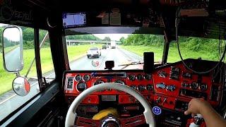 POV Driving 13 speed freightliner classic xl. Hazmat tanker load for Volkswagen