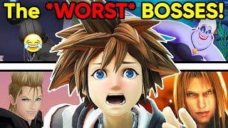 The 10 *WORST* Kingdom Hearts Boss Battles!