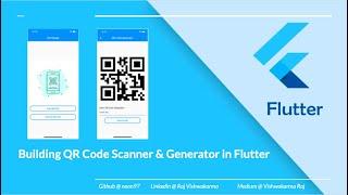 Flutter || QR Code Scanner & Generator