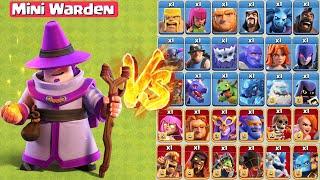 *New* Apprentice Warden vs All Troops - Clash of Clans