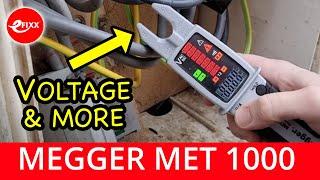 MEGGER MET1000 GS38 VOLTAGE INDICATOR which measures CURRENT & MORE!