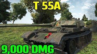 World Of Tanks | T 55A - 9000 Damage - 7 Kills