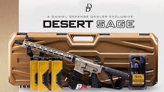 The Daniel Defense Dealer Exclusive Desert Sage DDM4 V7 Rifle