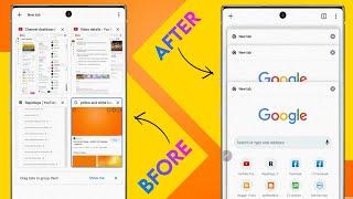 How To Change Chrome Tab View/Layout in Android | Chrome Tab Style Change