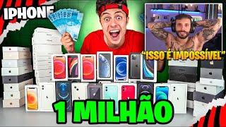 ENALDINHO GASTOU R$1.000.000 EM IPHONE!!| TASPIO REAGE a COMPREI TODOS OS IPHONES DA LOJA!