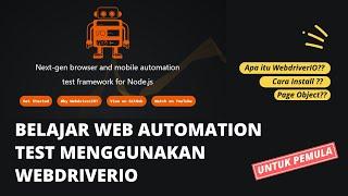 Tutorial WebdriverIO Untuk Pemula