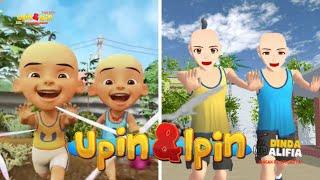 Tiru Aksi Upin Ipin Mencari Pepatung Terbaru | Upin & Ipin Terbaru 2024