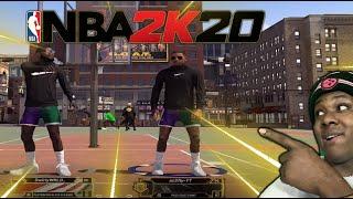 I PLAYED NBA2K20 ON NEXT GEN ON MY PASS FIRST POINT!!! BEST BUILD???