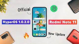 Official HyperOS 1.0.2.0 | Redmi Note 11 | Android 13 Update