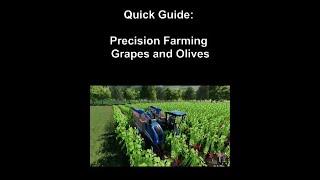 QUICK GUIDE: Precision Farming #Grapes and #Olives / #FS19 / #FarmingSimulator19 #shorts