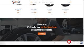 Carsao - Responsive Car Service WordPress Theme car mechanic auto service Build Website