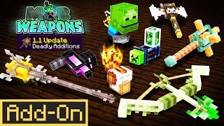 Mob Weapons v1.1 Add-On Review | Minecraft Marketplace